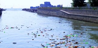 Greenpeace: fiume Sarno carico di plastica