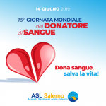 Giornata mondiale donatori, il 14 raccolte straordinarie anche a Salerno