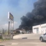 Battipaglia, rogo di ecoballe. Disposta evacuazione edifici adiacenti