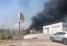 Battipaglia, rogo di ecoballe. Disposta evacuazione edifici adiacenti