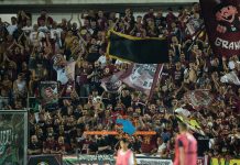 Salernitana: derby senza restrizioni, ma gli ultras granata non tornano indietro