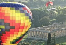 Paestum, al via il Festival Internazionale delle Mongolfiere