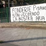 Fonderie, dopo la rimozione degli striscioni scatta la protesta social