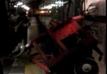 Si sgancia pantografo, paura sulla metro