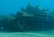 Paestum: ritrovati in mare un mezzo da sbarco Usa ed un carro armato del 1943