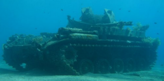 Paestum: ritrovati in mare un mezzo da sbarco Usa ed un carro armato del 1943