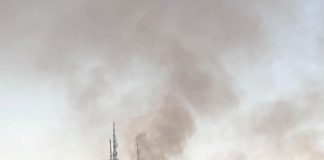 Fiamme sul Colle Bellaria, nessun danno ai ripetitori