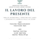 “Il lavoro del presente”: workshop sulle opportunità di lavoro in Italia e all’estero