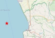 Trema ancora il Golfo di Salerno. Nuova scossa nella notte al largo di Agropoli