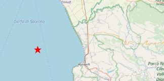 Trema ancora il Golfo di Salerno. Nuova scossa nella notte al largo di Agropoli