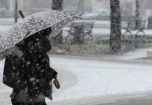 Irrompe l’inverno, neve a quote basse in Campania