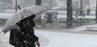 Irrompe l’inverno, neve a quote basse in Campania