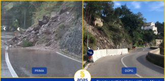 Amalfitana, proseguono i lavori per il ripristino della viabilità