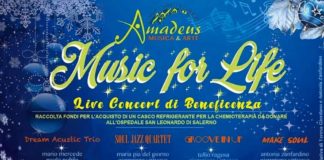 “Amadeus Musica & Arte”: un concerto di beneficenza per il progetto “Dixhuit Bella Sempre”