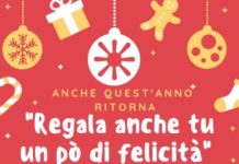 A Natale “Regala anche tu un po’ di felicità”