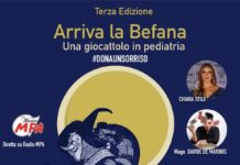 “Arriva la Befana, un giocattolo in pediatria”