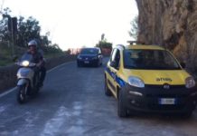 Amalfitana riaperta al transito. Senso unico alternato nei pressi di Amalfi