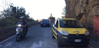 Amalfitana riaperta al transito. Senso unico alternato nei pressi di Amalfi