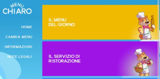L’app  salernitana che fornisce alle scuole un “Menù Chiaro”