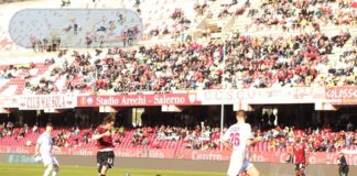 Salernitana, con il Livorno basta Djuric: 1-0 e pokerissimo all’Arechi
