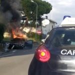 Salerno, forza posto di blocco e si schianta. In provincia sanzioni per pasticcerie in attività