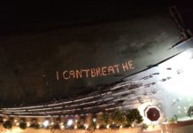 “I Can’t Breathe”, la Z.O. Rugby illumina la spiaggia di Santa Teresa