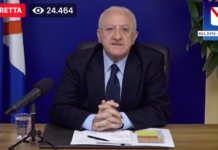 Zero contagi in Campania, De Luca: “I positivi di Mondragone in strutture sanitarie”