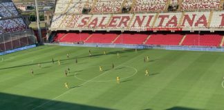 Salernitana, niente regalo di compleanno: pari col Pisa alla ripresa