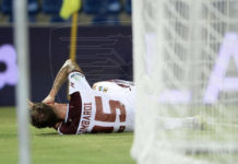 Salernitana, stagione finita per Lombardi: “Lesione di alto grado”