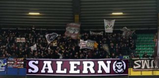 Salernitana, gli ultras granata al fianco del piccolo Mattia