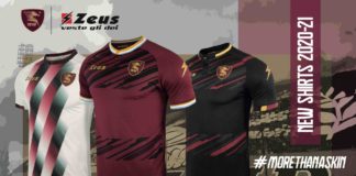 Salernitana: presentate le nuove divise di gioco
