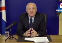 De Luca: “Difendiamo la vita, siamo regione più a rischio. Vaccineremo per fasce d’età”