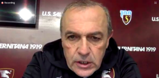 Frosinone-Salernitana, Castori: “Gara da squadra per dimostrare la nostra identità”