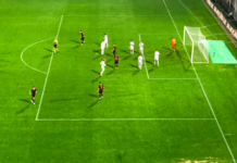 Salernitana: una zuccata di Bogdan piega il Cittadella, primato blindato