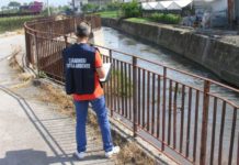 Fiume Sarno, tra scarichi abusivi e sequestri. Un anno di controlli serrati della task force