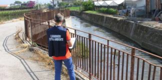 Fiume Sarno, tra scarichi abusivi e sequestri. Un anno di controlli serrati della task force