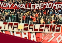 Arriva “Ultras Salerno. Un’altra Storia”, il libro sui 45 anni della Curva Sud Siberiano