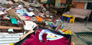 La frana di Pellezzano gli porta via la casa, gli ultras granata scendono in campo: al via la raccolta fondi