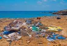 Spiagge campane invase da mascherine, guanti e plastiche