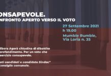 Consapevole. Confronto aperto verso il voto