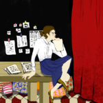 Aña e un foglio bianco