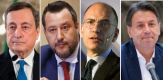La caduta del Governo Draghi: il pagellone ironico dei leader