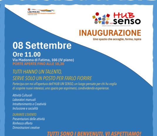 Il nuovo Hub Sociale apre a Salerno: sarà un punto di riferimento per tutti